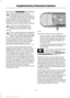 Page 44WARNINGS
All occupants of your vehicle
including the driver should always
wear their safety belts even when an
airbag supplemental restraint system and
curtain airbag is provided. Failure to
properly wear your safety belt could
seriously increase the risk of injury or death. To reduce risk of injury, do not
obstruct or place objects in the
deployment path of the curtain
airbag. If the curtain airbags have deployed,
the curtain airbags will not function
again. The curtain airbags (including
the A, B and C...