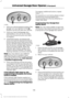 Page 1411.
With your vehicle parked outside of the
garage, turn your ignition to the on
position, but do not start your vehicle.
2. Hold your hand-held garage door transmitter 
2–6 in (5– 14 cm) away
from the HomeLink button you want
to program.
3. Using both hands, simultaneously, press and hold the desired HomeLink
button and the hand-held transmitter
button. DO NOT release either one until
the HomeLink indicator light flashes
slowly and then rapidly. When the
indicator light flashes rapidly, both
buttons may...