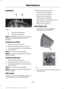 Page 278Headlamp
Headlamp high beam.
A
Headlamp low beam.
B
Note: LED headlamps are not serviceable.
Have your vehicle checked as soon as
possible.
Headlamp Low Beam
1. Carefully remove the cover.
2. Disconnect the electrical connector.
3. Turn the bulb holder counterclockwise
and remove it.
Note:  Do not touch the bulb glass.
Note:  You cannot separate the bulb from
the bulb holder.
Headlamp High Beam
1. Carefully remove the cover.
2. Disconnect the electrical connector.
3. Turn the bulb holder...