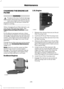 Page 281CHANGING THE ENGINE AIR
FILTER
WARNING
To reduce the risk of vehicle damage
and/or personal burn injuries do not
start your engine with the air cleaner
removed and do not remove it while the
engine is running. When changing the air filter element, use
only the air filter element listed.  See
Capacities and Specifications (page
321).
For EcoBoost equipped vehicles: When
servicing the air cleaner, it is important that
no foreign material enter the air induction
system. The engine and turbocharger are...