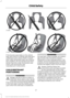 Page 30If the booster seat slides on the vehicle
seat upon which it is being used, placing a
rubberized mesh sold as shelf or carpet
liner under the booster seat may improve
this condition. Do not introduce any item
thicker than this under the booster seat.
Check with the booster seat
manufacturer's instructions.
CHILD RESTRAINT
POSITIONING
WARNINGS
Airbags can kill or injure a child in a
child seat. Never place a rear-facing
child seat in front of an active airbag.
If you must use a forward-facing child...