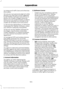 Page 507(a) observe all traffic laws and otherwise
drive safely;
(b) use your own personal judgment while
driving. If you feel that a route suggested
by the TeleNav Software instructs you to
perform an unsafe or illegal maneuver,
places you in an unsafe situation, or directs
you into an area that you consider to be
unsafe, do not follow such instructions;
(c) do not input destinations, or otherwise
manipulate the TeleNav Software, unless
your vehicle is stationary and parked;
(d) do not use the TeleNav Software...