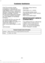 Page 239If NHTSA receives similar
complaints, it may open an
investigation, and if it finds that a
safety defect exists in a group of
vehicles, it may order a recall and
remedy campaign. However,
NHTSA cannot become involved
in individual problems between
you, your dealer, or Ford Motor
Company.
To contact NHTSA, you may call
the Vehicle Safety Hotline
toll-free at 1-888-327-4236 (TTY:
1-800-424-9153); go to
http://www.safercar.gov; or write
to:
Administrator
1200 New Jersey Avenue,
Southeast
Washington, D.C....