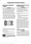 Page 42DRIVER AND PASSENGER
AIRBAGS
WARNINGS
Never place your arm or any objects
over an airbag module. Placing your
arm over a deploying airbag can
result in serious arm fractures or other
injuries. Objects placed on or over the
airbag inflation area may cause those
objects to be propelled by the airbag into
your face and torso causing serious injury. Airbags can kill or injure a child in a
child seat. Never place a rear-facing
child seat in front of an active airbag.
If you must use a forward-facing child...