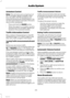 Page 217Autostore Control
Note:This will store up to a maximum ofthe 10 strongest signals available, eitherfrom the AM or the FM waveband, andoverwrite the previously stored stations. Youcan also store stations manually in the sameway as other wavebands.
•Press and hold the RADIO button.
•When the search is complete, sound isrestored and the strongest signals arestored on the autostore presets.
Traffic Information Control
Many stations that broadcast on the FMwaveband have a TP code to signify thatthey carry...