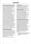 Page 277INTELLECTUAL PROPERTY RIGHTS:All title and intellectual property rights inand to the SOFTWARE (including but notlimited to any images, photographs,animations, video, audio, music, text and"applets" incorporated into theSOFTWARE), the accompanying printedmaterials, and any copies of theSOFTWARE, are owned by MS, MicrosoftCorporation, FORD MOTOR COMPANY, ortheir affiliates or suppliers. TheSOFTWARE is licensed, not sold. You maynot copy the printed materialsaccompanying the SOFTWARE. All titleand...