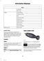 Page 71Menu
Language
Dimming
create MyKeyMyKey
Traction control
ESC
Active City Stop
Speed limit
Speed warning
Volume limit
Information
clear all MyKeys
InformationMyKey active
System Check
All active warnings will display first ifapplicable. The system check menu mayappear different based upon equipmentoptions and current vehicle status. Pressthe up or down arrow button to scrollthrough the list.
CLOCK
Type 1
To adjust the clock, switch the ignition onand press buttons H or M on theinformation and...