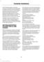 Page 127In the CAMVAP program, impartial
third-party arbitrators conduct hearings at
mutually convenient times and places in
an informal environment. These impartial
arbitrators review the positions of the
parties, make decisions and, when
appropriate, render awards to resolve
disputes. CAMVAP decisions are fast, fair,
and final as the arbitrator
’s award is
binding on both you and Ford of Canada.
CAMVAP services are available in all
Canadian territories and provinces. For
more information, without charge or...