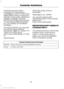 Page 129If NHTSA receives similar
complaints, it may open an
investigation, and if it finds that a
safety defect exists in a group of
vehicles, it may order a recall and
remedy campaign. However,
NHTSA cannot become involved
in individual problems between
you, your dealer, or Ford Motor
Company.
To contact NHTSA, you may call
the Vehicle Safety Hotline
toll-free at 1-888-327-4236 (TTY:
1-800-424-9153); go to
http://www.safercar.gov; or write
to:
Administrator
1200 New Jersey Avenue,
Southeast
Washington, D.C....