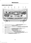 Page 139UNDER HOOD OVERVIEW
Windshield washer fluid reservoir:  See Washer Fluid Check (page 144).
A
Engine oil filler cap: 
 See Engine Oil Check (page 137).
B
Automatic transmission fluid dipstick: 
 See Automatic Transmission Fluid
Check (page 140).
C
Air filter assembly: 
 See Changing the Engine Air Filter (page 154).
D
Engine oil dipstick: 
 See Engine Oil Dipstick (page 137).
E
Brake fluid reservoir: 
 See Brake Fluid Check (page 143).
F
Engine coolant reservoir: 
 See Engine Coolant Check (page 138).
G...