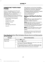 Page 224USING SYNC™ WITH YOUR
PHONE
Hands-free calling is one of the main
features of SYNC. While the system
supports a variety of features, many are
dependent on your cell phone's
functionality. At a minimum, most cell
phones with Bluetooth wireless technology
support the following functions:
•
Answering an incoming call.
• Ending a call.
• Using privacy mode.
• Dialing a number.
• Redialing.
• Call waiting notification.
• Caller ID. Other features, such as text messaging
using Bluetooth and automatic...