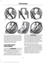 Page 24If the booster seat slides on the vehicle
seat upon which it is being used, placing a
rubberized mesh sold as shelf or carpet
liner under the booster seat may improve
this condition. Do not introduce any item
thicker than this under the booster seat.
Check with the booster seat
manufacturer's instructions.
CHILD RESTRAINT
POSITIONING
WARNINGS
Airbags can kill or injure a child in a
child restraint. Never place a
rear-facing child restraint in front of
an active airbag. If you must use a...