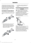 Page 27The safety belt pretensioners at the front
seating positions are designed to tighten
the safety belts when activated. In frontal
and near-frontal crashes, the safety belt
pretensioners may be activated alone or,
if the crash is of sufficient severity, together
with the front airbags.
FASTENING THE SEATBELTS
The front outboard safety restraints in the
vehicle are combination lap and shoulder
belts.
1. Insert the belt tongue into the proper
buckle (the buckle closest to the
direction the tongue is coming...