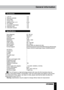 Page 191819
General informationGeneral information
Accessories
1.  LCD TV     1 pc
2.  Remote controller    1 pc 
3.  RCA cable      1 pc
4.  Power cord      1 pc
5.  Batteries ААА 1,5 V    2 pcs
6.  DC adapter      1 pc
7.  Consumer information    1 pc
8.  Warranty card      1 pc
9.  Instruction manual    1 pc
Specifications
Size (diagonal)     22” (56 cm)
Brightness      300 cd/m2
Contrast     1000:1
Response time      5 ms
Resolution      1680 x 1050
Aspect ratio      16:10
Color system      PAL, SECAM
Sound...