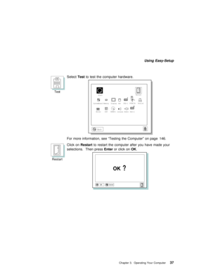 Page 55ä¢‰•‡@ 
Test
â…“…ƒ£@ã…¢£@ £–@ £…¢£@ £ˆ…@ ƒ–”—¤£…™@ 
FDD-1
FDD-2
1
2
HDDDisplayMemorySystemBoard
SerialDSPCDROM-1InfraredAudio
Exit
StartRestart
PCMCIAParallel
Æ–™@ ”–™…@  ¢……@ ½ã…¢£‰•‡@ £ˆ…@ Ã–”—¤£…™¾@ –•@  ñôöK
Restart
Ã“‰ƒ’@ –•@@ £–@  £ˆ…@ ƒ–”—¤£…™@  ¨–¤@   ¨–¤™
¢…“…ƒ£‰–•¢K ãˆ…•@ —™…¢¢@Å•£…™@ –™@ ƒ“‰ƒ’@ –•@ÖÒK
@@ óK  è–¤™@ Ã–”—¤£…™ó÷ 