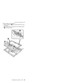 Page 89When installing, do as following;
vMake sure that thea-part is firmly attached as shown
in the figure.
vMake sure that all of the latches of the keyboard bezel
bare firmly attached.
a
b
b
b
b
Removing and replacing a FRU
ThinkPad A21e, A22e, i 180085 