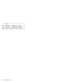 Page 64StepSize
(Quantity) Head & Color Torque
1 M2.5 x 5L (3) Flat head, black 2.5 kgf-cm
Note:Make sure you use the correct screw for replacement.
60ThinkPad s30, s31 