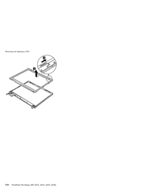 Page 1185
4
Removing and replacing a FRU
11 4ThinkPad T40 Series (MT 2373, 2374, 2375, 2376) 