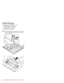 Page 881100 Mini PCI adapter
For access, remove these FRUs in order:
v“1010 Battery pack”on page 66
v“1030 Hard-disk drive”on page 69
v“1050 Keyboard”on page 73
v“1090 Palm rest”on page 82
Note:When unplugging the antenna jack, do not pull the
cable; it might snap. Unplug the jack by pulling the
tab with your fingers.
1
2
3
3
4
Removing and replacing a FRU
84ThinkPad T40 Series (MT 2373, 2374, 2375, 2376) 