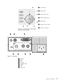 Page 19Figure
 
1-3.
 
To p
 
view
 
of
 
the
 
control
 
buttons
 
and
 
LEDs
 
on
 
the
 
projector
 
1
 
Power
 
(LED)
       
Figure
 
1-4.
 
Connectors
 
 
Chapter
 
1.
 
Introduction
 
1-3 