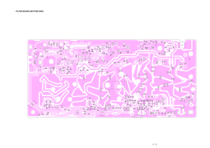 Page 64• FILTER BOARD (BOTTOM VIEW)
8 - 12 