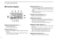 Page 84
2PANEL DESCRIPTION
Function display
qRECEIVE MODE INDICATORS(p. 12)
Show the receive mode.
•AM, FM and WFM are available.
wDUPLEX INDICATORS(p. 31)
Appear when semi-duplex operation (repeater operation)
is in use.
•“–DUP” appears when minus duplex is selected; “DUP” only, ap-
pears when plus duplex is selected.
eTONE INDICATORS(p. 28)
➥“TSQL” appears when the tone squelch function is acti-
vated and “TSQLë” appears during pocket beep oper-
ation.
➥“ë” flashes when the correct tone is received during...