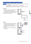 Page 11ENGLISH
BEFORE YOU OPERATE THE MONITOR     6
Put the monitor on a stable surface. The monitor may cause injury or damage if it falls 
or is dropped.