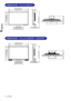 Page 34ENGLISH
30     APPENDIX
DIMENSIONS : ProLite E2201W
DIMENSIONS : ProLite E2202WS / E2202WSV
507.0mm/20.0
475.5mm/18.7
260.0mm/10.2
297.5mm/11.7339.5mm/13.4
74.0mm/2.9
410.5mm/16.2209.5mm/8.3
506.0mm/19.9
467.0mm/18.4
204.0mm/8.0
292.5mm/11.5357.5mm/14.1
61.0mm/2.4
404.0mm/15.9210.0mm/8.3
 