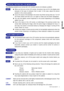 Page 7ENGLISH
The following symptoms are normal with LCD monitors and do not indicate a problem.
NOTEWhen you first turn on the LCD monitor, the picture may not fit in the display area
because of the type of computer that is used. In this case, adjust the picture
position to the correct position. „
Due to the nature of the LCD screen, an afterimage of the previous screen may
remain after switching the image, when the same image is displayed for hours. In
this case, the screen is recovered slowly by changing...