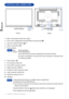 Page 10
ENGLISH

  FRONT PANEL CONTROL


 
Menu / Input Select shortcut keys (     )*1   
  


 
Scroll  Down 
/
 
Brightness/Contrast/ACR/ECO 
shortcut keys
(

) 


 
Scroll Up 
/
 
OptiColor Mode (

)
*4


 
Select / 
Input select
 
(     )


 
Power Indicator 

 
  Blue: Normal operation
Blue
: Normal operation
 
Normal operation
   
Orange:
 
Power Management

     
The monitor enters into power management mode which reduces...