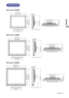 Page 23ENGLISH
DIMENSIONS
„ ProLite T1530SR
„ ProLite T1730SR
„ ProLite T1930SR
314.5mm/12.4
54.0mm/2.1
140.0mm/5.5
220.0mm/8.7
306.0mm/12.0
230.0mm/9.1280.0mm/11.0
351.0mm/13.8
381.5mm/15.0
64.0mm/2.5
180.0mm/7.1
250.0mm/9.8
340.0mm/13.4
272.0mm/10.7336.0mm/13.2
392.0mm/15.4
417.5mm/16.4
67.0mm/2.6
180.0mm/7.1
250.0mm/9.8
377.5mm/14.9
302.5mm/11.9372.0mm/14.6
438.0mm/17.2
APPENDIX     20
 