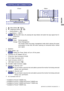 Page 9ENGLISH
BEFORE YOU OPERATE THE MONITOR     6
CONTROLS AND CONNECTORS
 
A
 / Menu Button ( / MENU)
B
 / Brightness Button ( /      )
C+ / Volume Button (+ /      )
D– / Input Button (– / INPUT )
With the OSD menu off, pressing the Input Button will switch the input signal from D-
SUB to DVI.
EPower Indicator
Green: Normal operation
Orange: Power Management
The monitor enters into power management mode which reduces the power
consumption to less than 2W when receiving no horizontal and/or vertical
sync...