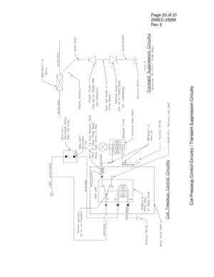 Page 41  Page 20 of 21 
 206EC-250M 
 Rev E 
 
 
Coil Freezeup Control Circuitry / Transient Suppression Circuitry  