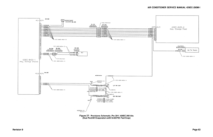 Page 71AIR CONDITIONER SERVICE MANUAL 429EC-200M-1 
Revision 9 Page 63 
 
 
Figure 27:  Provisions Schematic, Pre 2011 429EC-200 kits 
(Dual Fwd/Aft Evaporators with S-6027EC Fwd Evap) 
 
  