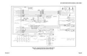 Page 73AIR CONDITIONER SERVICE MANUAL 429EC-200M-1 
Revision 9 Page 65 
 
Figure 31:  Component Schematic, Pre 2011 429EC-200 kits 
(Dual Fwd/Aft Evaporators with S-6027EC Fwd Evap) 
  