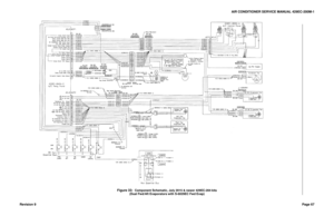 Page 75AIR CONDITIONER SERVICE MANUAL 429EC-200M-1 
Revision 9 Page 67 
                       
Figure 33:  Component Schematic, July 2015 & newer 429EC-204 kits 
(Dual Fwd/Aft Evaporators with S-6029EC Fwd Evap)  