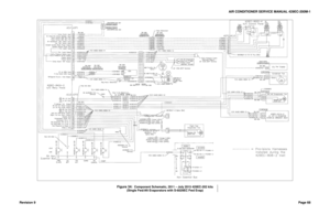 Page 76AIR CONDITIONER SERVICE MANUAL 429EC-200M-1 
Revision 9 Page 68 
 
 
Figure 34:  Component Schematic, 2011 – July 2015 429EC-202 kits 
(Single Fwd/Aft Evaporators with S-6029EC Fwd Evap)  