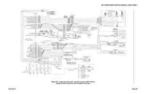 Page 77AIR CONDITIONER SERVICE MANUAL 429EC-200M-1 
Revision 9 Page 69 
  
 
Figure 35:  Component Schematic, July 2015 & newer 429EC-206 kits 
(Single Fwd/Aft Evaporators with S-6029EC Fwd Evap)  