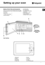 Page 7EN7Setting up your ovenNames of Oven Parts and Accessories Remove the oven and all materials from the carton 
and oven cavity Your oven comes with the following 
accessories:
Enamel Tray   1
Turntable ring assembly  1
Instruction Manual  1A) Control panel
B) Turntable shaft
C) Turntable ring assembly
D) Glass tray
E) Observation window
F) Door assembly
G) Safety interlock systemUser Interface
  
   1) Microwave
2) Defrost
3) Gril/Combi
4) Auto-menu
5)  Stop/ Clear6)  Clock
7)  OK/ Start
8)  Time (-)
9....