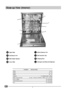 Page 42GB
Close-up View (Interior)
Upper Rack
Top Sprayer Arm
Rack Height Adjustor
Lower Rack
Bottom Sprayer Arm
Salt Container Cap
Washing Filter
Detergent and Rinse Aid Dispenser
7HFKQLFDO FKDUDFWHULVWLFV
Width cm. 60
Depth cm.  60
Height cm.  85
Capacity 12 standard place settings
Mains water pressure4,3 psi - 145 psi  (30 KPa÷ 1MPa)  (0,3 ÷10 bar)
Power voltage See data plate
Total absorber power See data plate
Fuse See data plate
J
LK
H
F
E
G
I
 