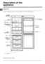 Page 4





+*

*
,
The instructions contained in this manual are applicable to different model refrigerators. The diagrams may not directly
represent the appliance purchased. For more complex features, consult the following pages.
 Varies by number and/or position.
 Available only on certain models. Levelling FEET
Removable lidded
shelf with 
Removable
multipurpose
SHELVES
shelf
ice tray• 
 
Knob
ice tray
!and
...