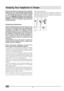 Page 1210
Keeping Your Appliance in Shape
Before performing any cleaning operation, unplug the
appliance from the mains electricity supply (set knob
“F” to position “
” and then pull the plug out). Should
you fail to follow this procedure, an alarm condition
may  arise. 
WARNING: this alarm is not a sign of an
anomaly. To restore your appliance’s normal operating
conditions, set knob “F” to position “
” and then to
the desired setting.
Cleaning and maintenance
HOLIDAY FUNCTION. Mould and bad odours forming...