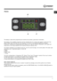Page 7GB
7
Display
The display is useful when programming the machine and provides a great deal of information.
The duration of the available programmes and the remaining time of a running cycle appear in section A; if the
DELAY START option has been set, the countdown to the start of the selected programme will appear.
Furthermore, pressing the corresponding button allows you to view the maximum temperature, spin speed and
drying level or time values attained by the machine during the selected cycle.
The...