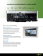 Page 3Comprehensive connectivity options for ultimate flexibility
Presentation Flexibility
SplitScreen Technology 
The IN5104 features SplitScreen technology, making 
makes it possible to project from two sources side by 
side on the same screen. By allowing presentation 
sharing and multiple user input, you’re able to create a 
collaborative big picture experience.
Bright Single-lamp Design
The IN5106 achieves a rating of 5000 lumens with only 
one lamp, making this advanced projector both powerful 
and...