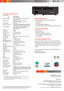 Page 2
SHIPS STANDARD WITH:
•  Wireless Remote Control (including batteries)
•  Computer Cable
•  Power Cord
•  User Guide (Multi Language CD)
•  Quick Start, Safety, Warranty & Registration Cards (printed)
OPTIONA l Acce SSORI e S
•  Ceiling Mount
•  Projection Screens
•  Performance Cables & Adaptors
•  InFocus LiteShow II Wireless Adaptor
•  Carrying Cases
lON g  T e R m cu STO me R  c AR e
If you’re happy, InFocus is happy.  That’s why every InFocus X6 & 

X15 projector come with a standard 2-year limited...