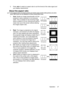 Page 27Operation 27 3. Press  /  to select an aspect ratio to suit the format of the video signal and 
your display requirements.
About the aspect ratio
In the pictures below, the black portions are inactive areas and the white portions are active 
areas. OSD menus can be displayed on those unused black areas.
1.Auto: Scales an image proportionally to fit the 
projectors native resolution in its horizontal 
width. This is suitable for the incoming image 
which is neither in 4:3 nor 16:9 and you want to 
make...