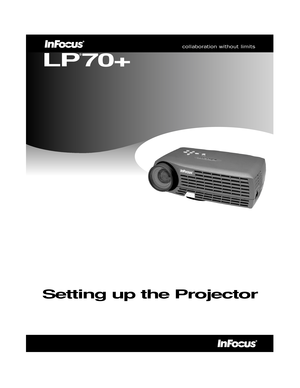 Page 17LP
®
70+
collaboration without limits
Setting up the Projector
6693LP70_Dividers.qxd  2/12/04  1:29 PM  Page 5 