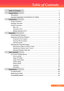 Page 2
... English
Table of Contents
Table of Contents ........................................................................\
.................
Usage Notice  ........................................................................\
........................2
Precautions........................................................................\
...................................2
Important Operating Considerations for Safety  ....................................................4...