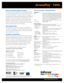 Page 4InFocus®ScreenPlay™7205 Specifications*
COMPATIBILITY 
Video: Component and RGB HDTV (720p, 1035i, 1080i, 1080p-
24Hz), 24p. DVI with HDCP for digital video and encr ypted
digital video. Component EDTV (480p, 576p progressive
scan), Component, Composite and S-Video standard video
(480i, 576i, 576i RGB SCART with adapter, NTSC, NTSC M
4.43, PAL: B, G, H, I, M, N; SECAM: M] including 60Hz to
48Hz conversion of NTSC film-based content
Computer: Digital and analog PC, Macintosh
®, 1280 x 1024 resolution...