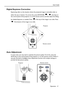 Page 17Operation
17 User’s Guide
Digital Keystone Correction
Keystoning refers to the situation where the projected image is noticeably wider at 
either the top or bottom. To correct this, press KEYSTONE   /   (hot key) on 
the control panel of the projector or on the remote control, and then adjust the sliding 
bar labeled Keystone, as needed. Press   if the top of the image is too wide. Press 
 if the bottom of the image is too wide. 
Auto Adjustment
In some cases, you may need to optimize the picture...